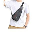 Bolsa Tiracolo Ajustável Impermeável Pochete Transversal Bag Lateral Ombro Para Acessórios