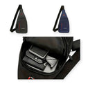 Bolsa Tiracolo Ajustável Impermeável Pochete Transversal Bag Lateral Ombro Para Acessórios