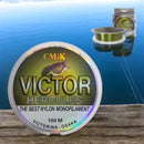 Linha de Pesca Monofilamento 100m Victor Hercules Nylon para Ultra-Ligth 0.30mm | 0.35mm