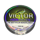 Linha de Pesca Monofilamento 100m Victor Hercules Nylon para Ultra-Ligth 0.30mm | 0.35mm