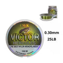 Linha de Pesca Monofilamento 100m Victor Hercules Nylon para Ultra-Ligth 0.30mm | 0.35mm